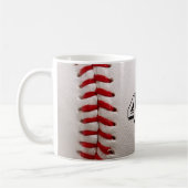 Baseball mit benutzerdefinierbarer Nummer Kaffeetasse (Links)