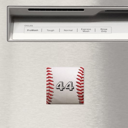 Baseball mit benutzerdefinierbarer Nummer Magnet (In Situ (Geschirrspüler))