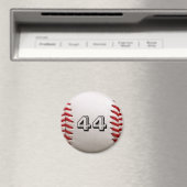 Baseball mit benutzerdefinierbarer Nummer Magnet (In Situ (Geschirrspüler))