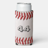 Baseball mit benutzerdefinierbarer Nummer Selters Dosenkühler (Seltzer Vorderseite)
