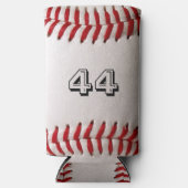 Baseball mit benutzerdefinierbarer Nummer Selters Dosenkühler (Vorderseite)