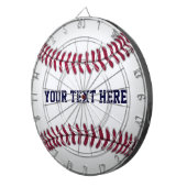 Baseball mit dem roten Nähen Dartscheibe (Vorderseite rechts)