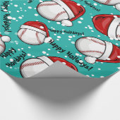 Baseball mit einer geschenkpapier (Ecke)