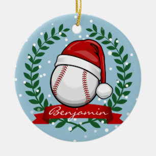Baseball mit einer keramikornament