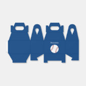 Baseball mit Individuelle Name - Royal Blue Geschenkschachtel (Ungefaltet)