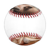 Baseball mit individuellem Foto (Rückseite)