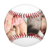Baseball mit individuellem Foto (Vorderseite)