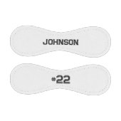 Baseball mit Name auf Weiß (Paneele)