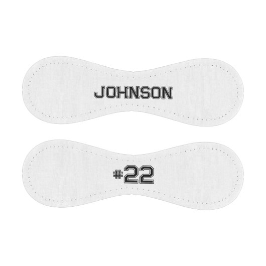 Baseball mit Name auf Weiß (Paneele)