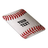 Baseball mit Personalisiertem Namen Magnet (Rechte Seite)