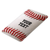 Baseball mit Personalisiertem Namen Magnet (Linke Seite)
