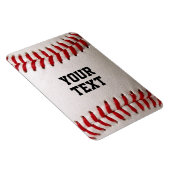 Baseball mit Personalisiertem Namen Magnet (Rechte Seite)