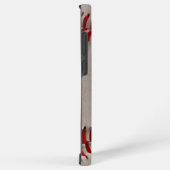 Baseball mit Personalisiertem Namen Samsung Galaxy Hülle (Rechte Seite)