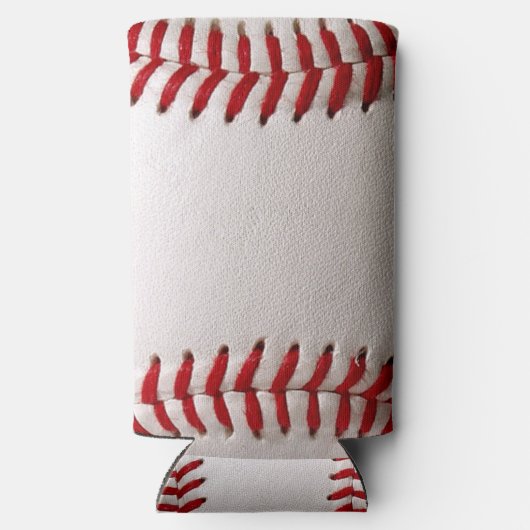 Baseball mit Personalisiertem Namen Selters Dosenkühler (Rückseite)