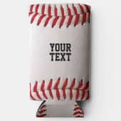Baseball mit Personalisiertem Namen Selters Dosenkühler (Vorderseite)