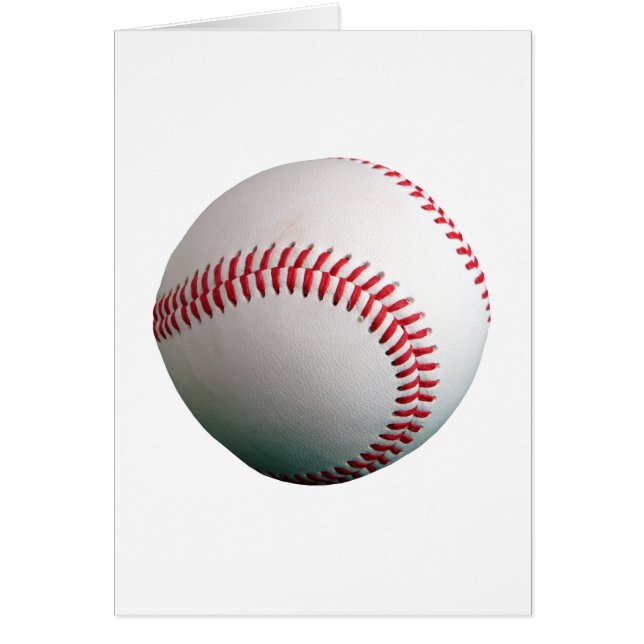 Baseball mit rotem Stich (Vorne)