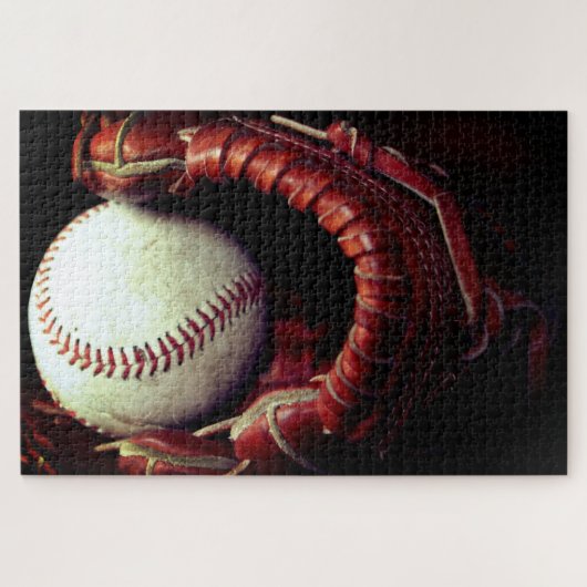 Baseball-Mitt Puzzle (Horizontal)