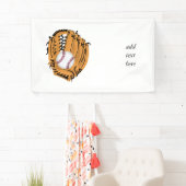Baseball-Mitt und Ball Banner (Insitu)