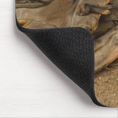 Baseball, Mitt und Bat auf Basis Mousepad (Ecke)