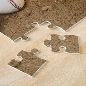 Baseball, Mitt und Bat auf Basis Puzzle (Seite)