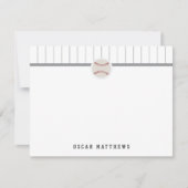 Baseball Mitteilungskarte (Vorderseite)