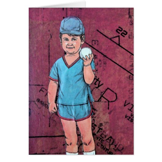 Baseball Mixed Media (Vorne)