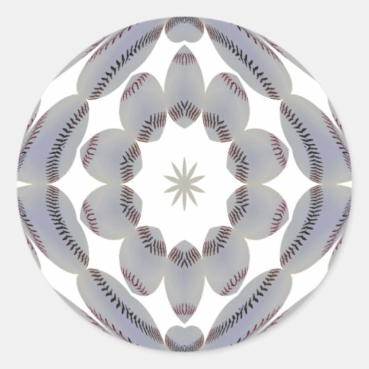 Baseball Mixer Sticker (Vorderseite)