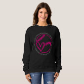 Baseball Mom Baseball Player Baseball Mother 2 Sweatshirt (Vorne ganz)