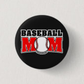Baseball Mom Button (Vorderseite)