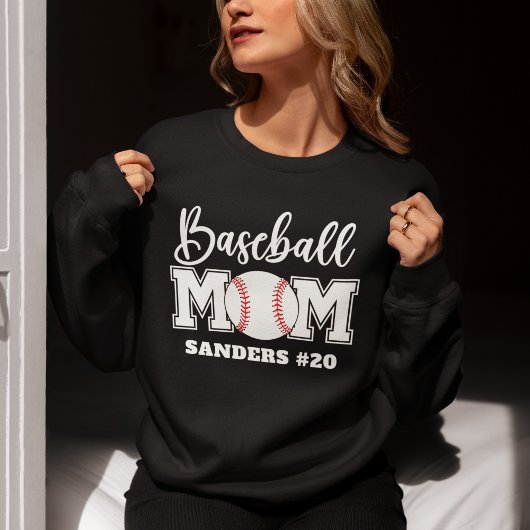 Baseball Mom Fun Gift for Mom Sweatshirt
