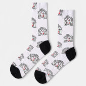 Baseball Mom Socken (Linkes Detail)
