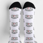 Baseball Mom Socken (Oben)