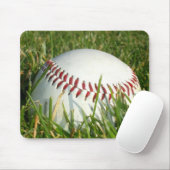 Baseball mousepad (Mit Mouse)