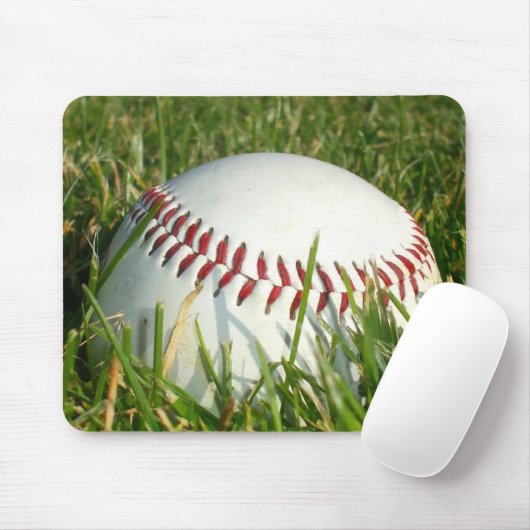 Baseball mousepad (Mit Mouse)