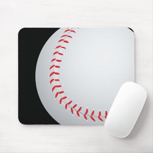 Baseball Mousepad (Mit Mouse)
