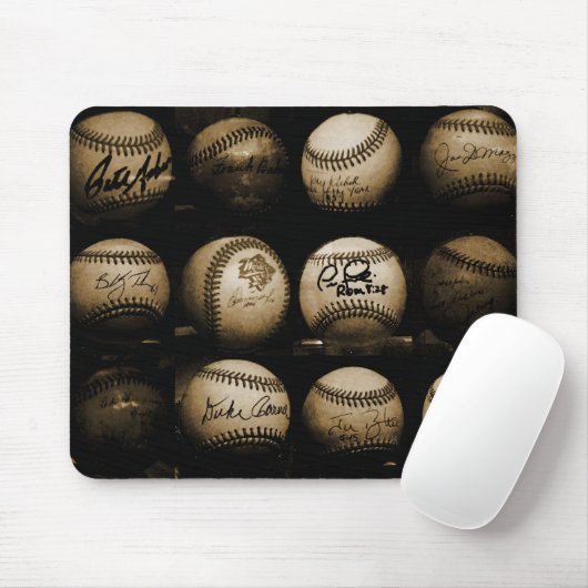 Baseball Mousepad (Mit Mouse)