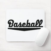 baseball mousepad (Mit Mouse)