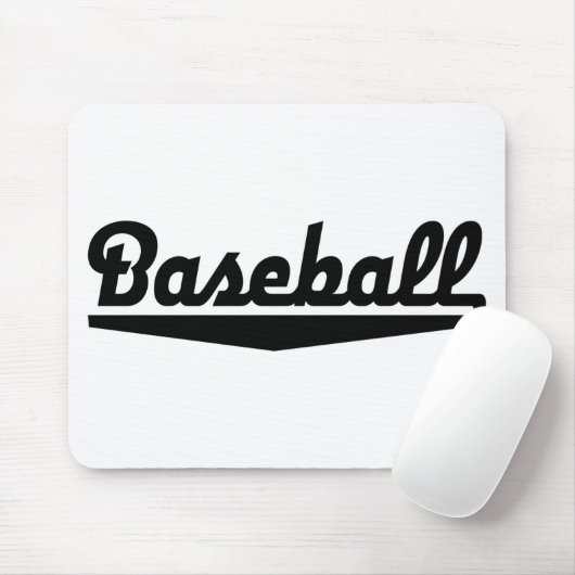 baseball mousepad (Mit Mouse)