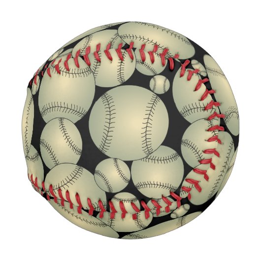 Baseball-Muster Baseball (Vorne Rechts)