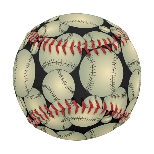 Baseball-Muster Baseball (Vorderseite)
