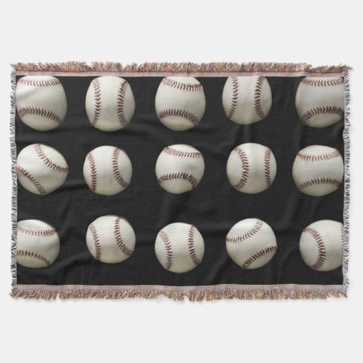 Baseball-Muster Decke (Vorderseite)