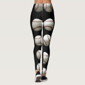 Baseball-Muster Leggings (Rückseite)