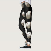 Baseball-Muster Leggings (Links)