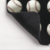 Baseball-Muster Mousepad (Ecke)
