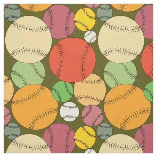 Baseball-Muster Stoff (Muster)