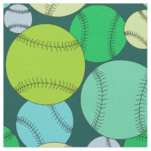 Baseball-Muster Stoff