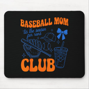 Baseball-Mutter-Club die Saison für Runs lustig Mousepad
