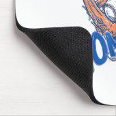 Baseball-Mütter-Club Eiskaffee & Handschuh Sport Mousepad (Ecke)
