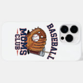 Baseball Mütter Club Muttertag Case-Mate iPhone Hülle (Rückseite (Horizontal))