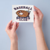 Baseball Mütter Club Muttertag Flyer (Gruppe)